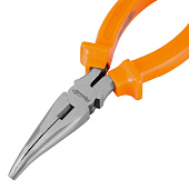 Длинногубцы изогнутые Classic, 160 мм, шлифованные, пластмассовые рукоятки SPARTA Длинногубцы изогнутые Classic, 160 мм, шлифованные, пластмассовые рукоятки SPARTA