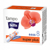  Тампоны Bella Супер плюс премиум комфорт 8шт Арт.BE-032-SU10-003 (ф40) 