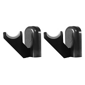 Комплект настенных регулируемых кронштейнов Royal Thermo Design 80 черные Комплект настенных регулируемых кронштейнов Royal Thermo Design 80 черные