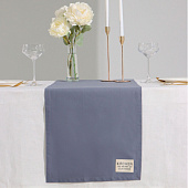  Дорожка на стол Этель Kitchen 40х150 см, синий, саржа, 220 г/м2 