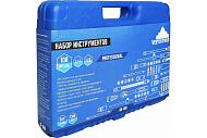 Набор инструментов, 108 предм., 1/2", 1/4", CrV, пластиковый кейс, Vertextools