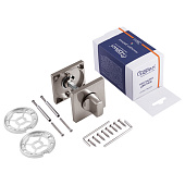  Накладка фиксатор квадрат Нора-М НФ-К SLIM, матовый никель 