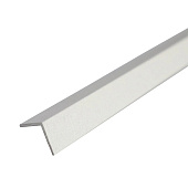  Алюминиевый уголок Белый муар 40х20х2мм 1м 