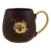 Кружка Кофейный аромат 430мл,шоколад ,фарфор, 13596-1 Кружка Кофейный аромат 430мл,шоколад ,фарфор, 13596-1