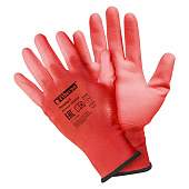 Перчатки садовые, размер M (8), полиэстер, полиуретановое покрытие, разноцвет. 5 разных микс цветов №3, Fiberon Перчатки садовые, размер M (8), полиэстер, полиуретановое покрытие, разноцвет. 5 разных микс цветов №3, Fiberon