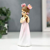 Сувенир полистоун "Малышка с цветами в волосах" 15,5х6х6,5 см 5185227 Сувенир полистоун "Малышка с цветами в волосах" 15,5х6х6,5 см 5185227