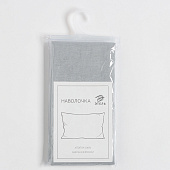 Наволочка 70х70 Этель цв.светло-серый, 100% хлопок, бязь, 9046041 Наволочка 70х70 Этель цв.светло-серый, 100% хлопок, бязь, 9046041