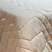 Покрывало 200х220 стеганое Вивальди крем брюле