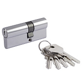 Цилиндр ключ/ключ МЦ-ECO-STD-Z-Л-70 (40-30) (хром) Нора-М Цилиндр ключ/ключ МЦ-ECO-STD-Z-Л-70 (40-30) (хром) Нора-М