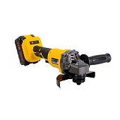  Углошлифовальная машина аккумуляторная АУШМ-21Li/125 (в комплекте 2 АКБ и ЗУ) 4500-8000 об/мин,кейс Eurolux 