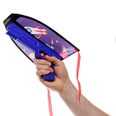 Воздушный змей "Забавные зверята" 24,5х20 см, запуск с пистолета, микс Воздушный змей "Забавные зверята" 24,5х20 см, запуск с пистолета, микс