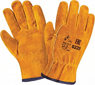 Перчатки спилковые без подкладки, р.10,5, 13класс, ДРАЙВЕР 0220, резинка для удерживания Перчатки спилковые без подкладки, р.10,5, 13класс, ДРАЙВЕР 0220, резинка для удерживания