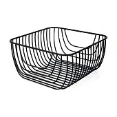  Фруктовница, матовый черный LB-18 BL 