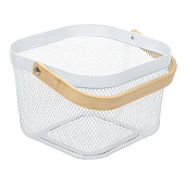 Корзина для хранения овощей и фруктов MARMITON, 26,5х24,5х17 см,металл,в ассортименте 17374 Корзина для хранения овощей и фруктов MARMITON, 26,5х24,5х17 см,металл,в ассортименте 17374