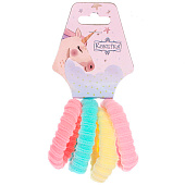 Резинки для волос детские 4 шт "Raili fashion", микс, d-5 см, 875-409 Резинки для волос детские 4 шт "Raili fashion", микс, d-5 см, 875-409