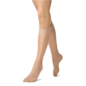 Гольфы женские MINIMI Elastic 20, 2 пары, Caramello, размер единый Гольфы женские MINIMI Elastic 20, 2 пары, Caramello, размер единый