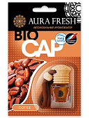  Ароматизатор подвесной бутыл. AURA FRESH BIO CAP 6мл Coffee 