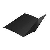 Планка примыкания верхняя 145х250 L=2м (7024) графитовый-серый Планка примыкания верхняя 145х250 L=2м (7024) графитовый-серый