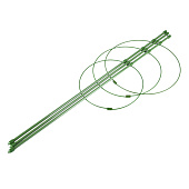 Опора д/цветов 3 кольца d=18/20/22см 0.7ммх60см арт.FH-360 Код251873 Опора д/цветов 3 кольца d=18/20/22см 0.7ммх60см арт.FH-360 Код251873