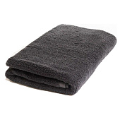  Полотенце махровое 70х130 см, жаккард, серое П-95 