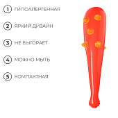  Игрушка надувная «Булава с шипами», 50 см, цвет МИКС 