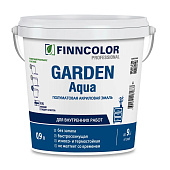  Эмаль акриловая полуматовая Finncolor GARDEN AQUA база A 0,9л 