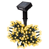 Садовая гирлянда 100LED желтый теплый SLR-G01-100Y /ФАZА