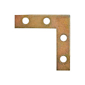 Уголок оконный 40х40х10х1,8мм, желтый цинк Уголок оконный 40х40х10х1,8мм, желтый цинк