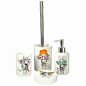 Мыльница Happy giraffe керамика BCE0083AA-SD 20777 Мыльница Happy giraffe керамика BCE0083AA-SD 20777