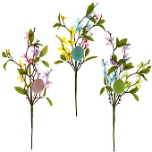 Ветка декоративная Пасхальная, 18х18х38 см, микс, 747488 Ветка декоративная Пасхальная, 18х18х38 см, микс, 747488