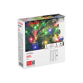 Электрогирлянда Нить 5м (Разноцвет) от сети IP20 55058