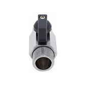 Кран шар баб мини 1/2" НН хром