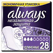  Ежедневные гигиенические прокладки ALWAYS ароматизированные Незаметная защита Удлиненные Duo 28шт 