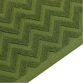 Полотенце 50х90 махровое LoveLife Zig-Zag цвет тёмная трава, 100% хл, 450 гр/м2 Полотенце 50х90 махровое LoveLife Zig-Zag цвет тёмная трава, 100% хл, 450 гр/м2