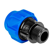 Муфта 20х3/4" НР ПНД Муфта 20х3/4" НР ПНД