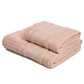  Полотенце 50x90 махровое RING (TR) , бежевый 
