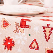  Кухонное полотенце (рогожка) 50х70 Скандинавия 16161 