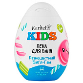 Пена для ванн Karitelix KIDS для детей Разноцветный бабл-гам меняет цвет 3+  370мл