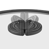 Крышка 24 см стекло силикон Practico Esprado PR2G240E110 Крышка 24 см стекло силикон Practico Esprado PR2G240E110