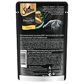Влажный корм Sheba для взрослых кошек паштет курица 75г