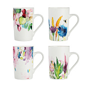  Кружка 380мл, фарфор, микс MILLIMI Акварель 806-202 
