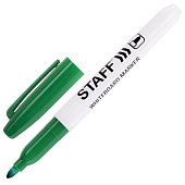  Маркер стираемый зеленый для белой доски Staff Everyday WBM-093, 2,5 мм, 151096 