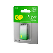 Батарейка алкалиновая крона G-tech 1604A, 9 В, 1шт, GP Батарейка алкалиновая крона G-tech 1604A, 9 В, 1шт, GP