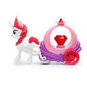 Музыкальная игрушка ZABIAKA Любимая пони, SL-05927, звук, свет, 7806036 Музыкальная игрушка ZABIAKA Любимая пони, SL-05927, звук, свет, 7806036