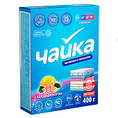 Стиральный порошок Чайка авт универсальный 3в1 400г Стиральный порошок Чайка авт универсальный 3в1 400г