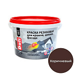 "DALI" краска резиновая для кровли, цоколя, фасада, коричневый - 3 кг "DALI" краска резиновая для кровли, цоколя, фасада, коричневый - 3 кг