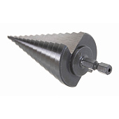 Сверло по металлу шаговое 4-39 мм (13 ступ.) Hardcore Сверло по металлу шаговое 4-39 мм (13 ступ.) Hardcore