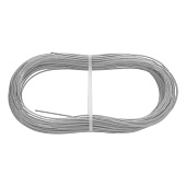  Трос металлополимерный прозрачный 2.5мм 20м.п.,  Сибртех ПР-2.5 