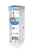 Bestway Бассейн каркасный прямоугольный Steel Pro 221х150х43см, 1200л арт.56401 Bestway Бассейн каркасный прямоугольный Steel Pro 221х150х43см, 1200л арт.56401