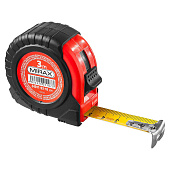 Рулетка 3мх18мм, обрезиненный пластиковый корпус, MIRAX Rubber Рулетка 3мх18мм, обрезиненный пластиковый корпус, MIRAX Rubber